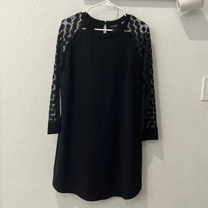 Black long sleeve dress
